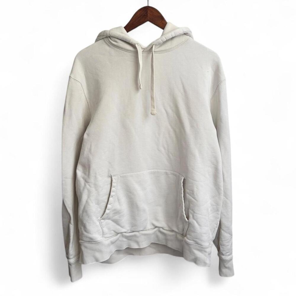 Outerknown Heavyweight Cotton Hoodie Mens L Minimalist Comfort Baggy